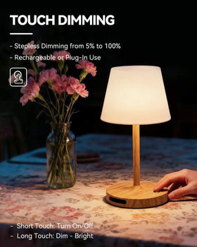 SAIWEYA portable compact lamp suitable for travel and small spaces