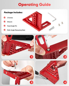 Saker 3D ruler used beside a drill bit for sizing.