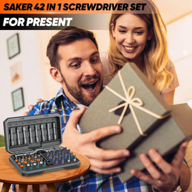 Saker S2 alloy steel bits deliver durability for frequent use.