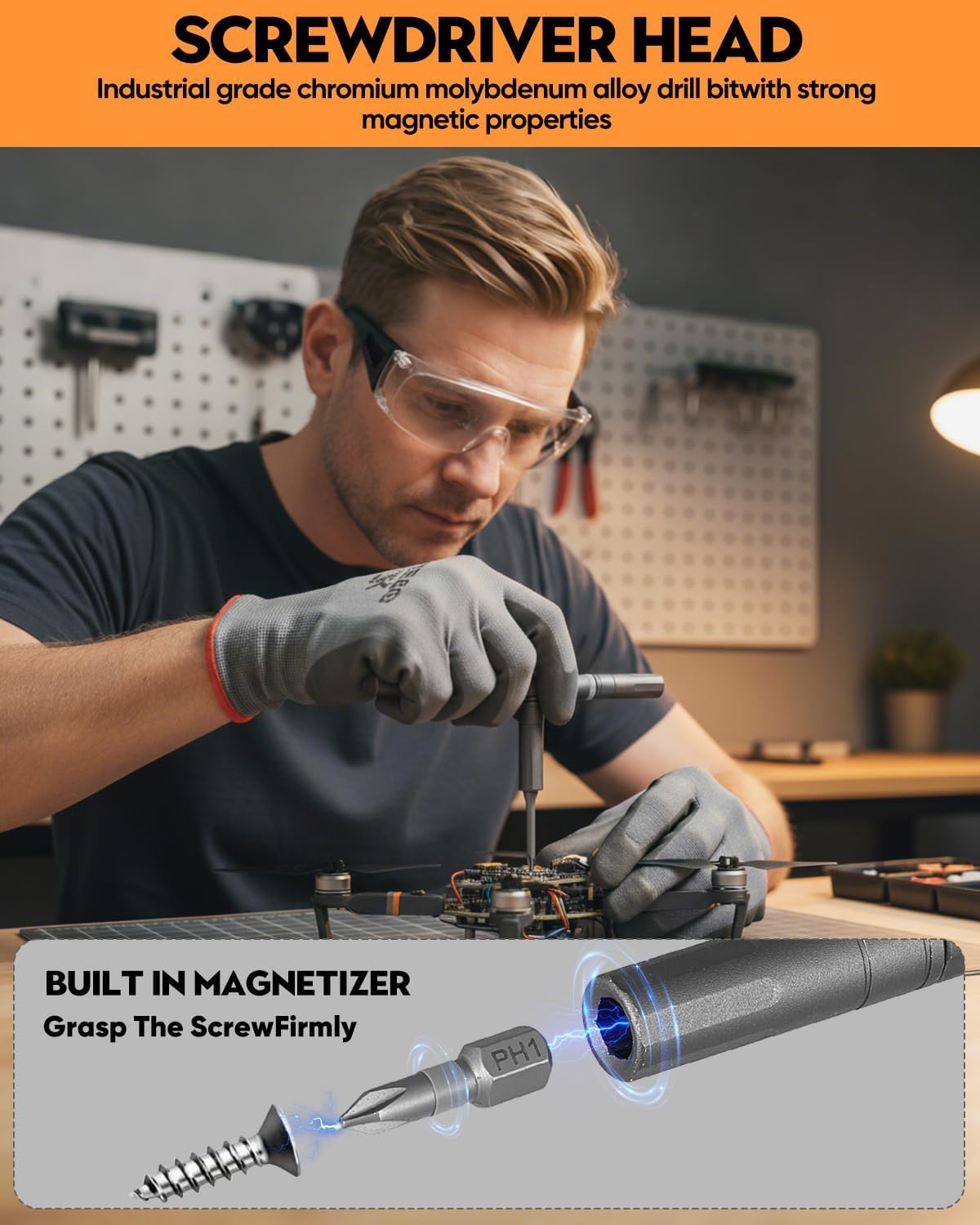 Saker aluminum handle delivers durable and comfortable grip