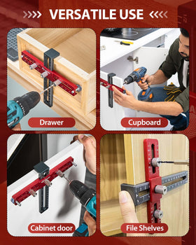 Saker cost-effective drawer pull jig saves time while delivering accuracy