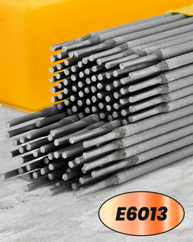 Saker E6013 offers easy arc start and reduced spatter for cleaner welds.