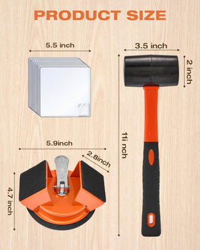 Saker rental turnover solution: faster last-minute touch-ups with a single tool.