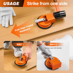 Saker gloves and pads enhance control and surface protection