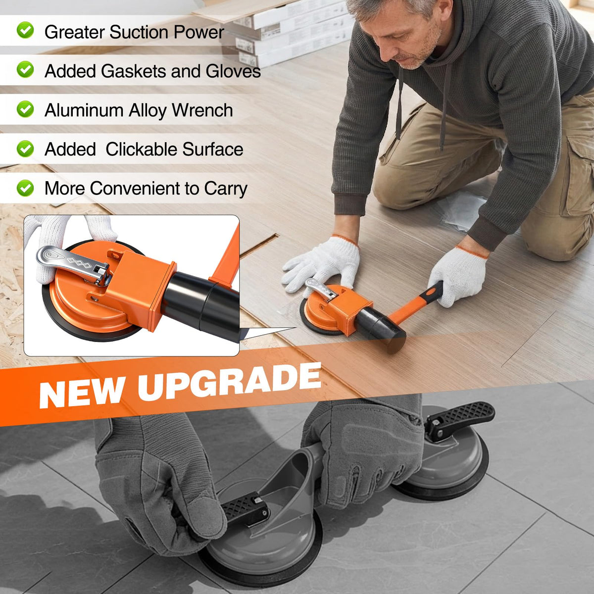 Saker reusable pads help protect floors during repairs