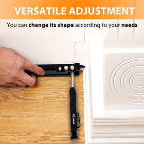 Saker furniture and paneling marking tool for accurate layouts