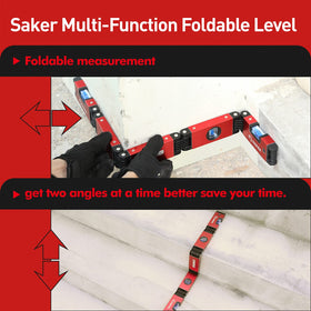 Saker ABS connectors and TPR endcaps protect against drops.