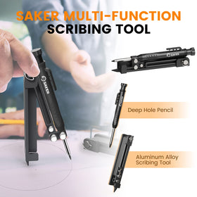 Saker marking tools support tiling, paneling and interior projects.