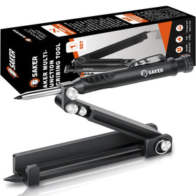 Saker multifunction scribing tool with adjustment knob for precise shape tuning