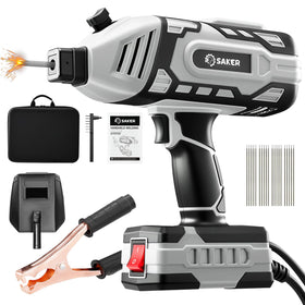 Saker portable welder 110V with IGBT inverter for stable arc during DIY welding.