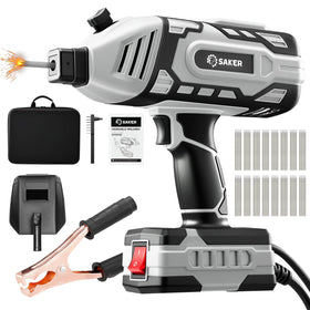 Saker Portable Welder lightweight design enables easy transport and handling.