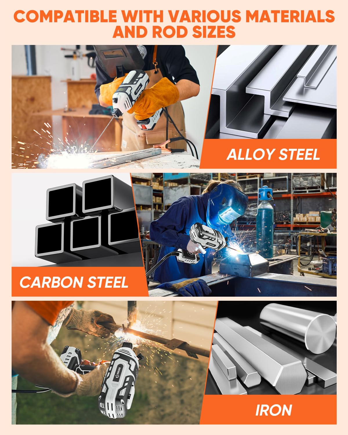 Saker portable welding machine cooling ventilation protects internal components during use