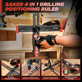 Saker versatile woodworking tool enabling multiple tasks in one session