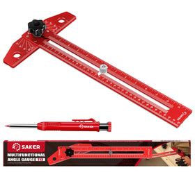 Saker adjustable angle ruler for precise marks and clean lines.