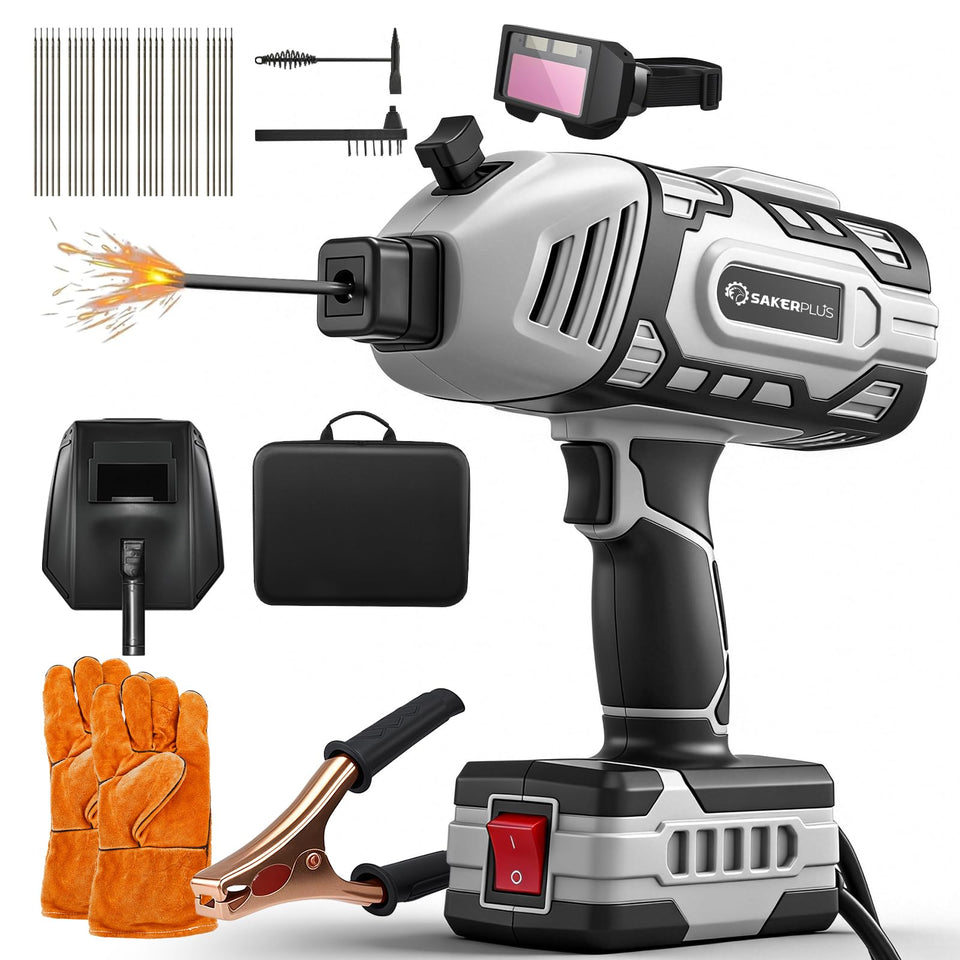 SakerPlus portable welding machine in a compact form for effortless transport.