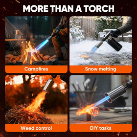 Durable build of the SakerPlus torch supports reliable performance.