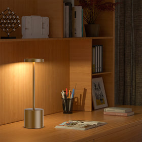 SAKRINGT aluminum body lamp with durable finish for everyday use.