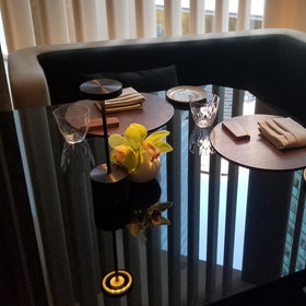 SAKRINGT outdoor-ready lamp creates inviting patio ambiance
