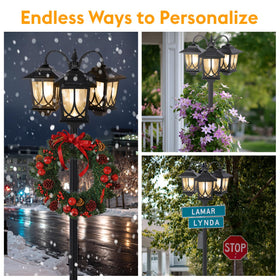 SAKSIAPRO DIY-friendly features invite creative outdoor decoration ideas.