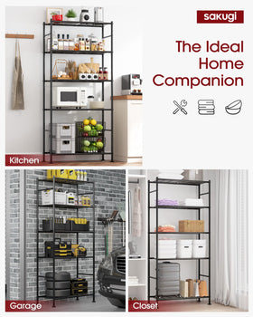 Sakugi heavy-duty metal tubes form a robust framework for bulky items