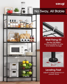 Sakugi pantry and kitchen use case keeps items organized
