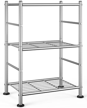 Sakugi 3-tier storage shelf for compact pantry organization and easy access.