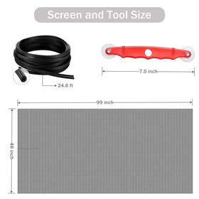 Sakurry 2-in-1 rolling screen tool for smooth, precise mesh installation.