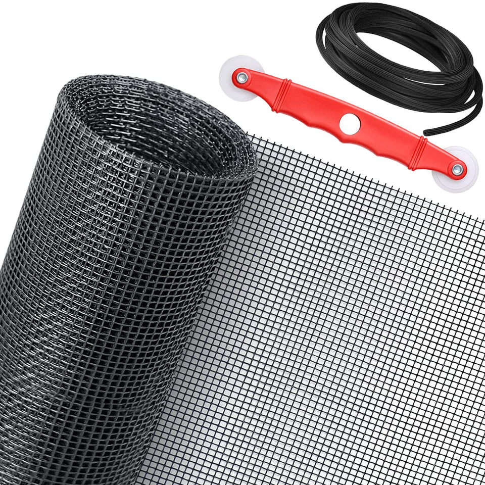 SAKURRY window screen kit packaged, ready for DIY replacement.