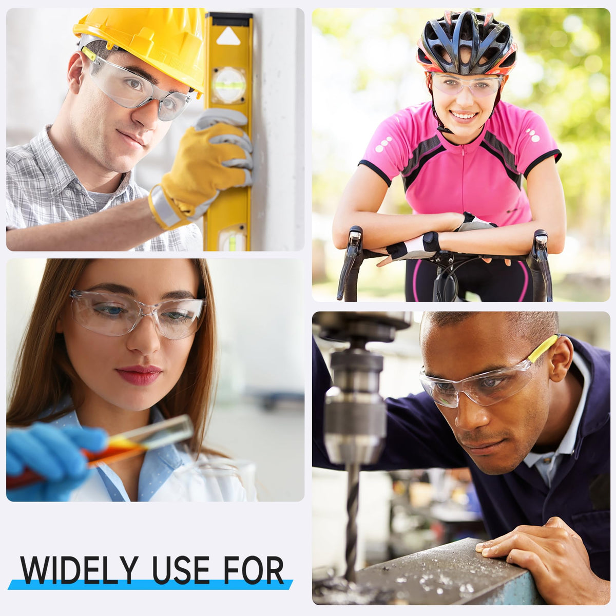 Salfboy anti-scratch lenses help maintain clear visibility.