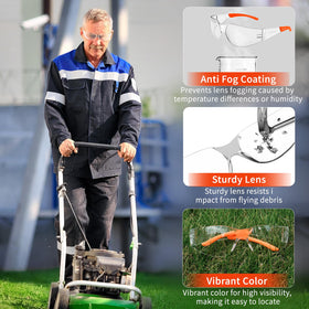 Salfboy glasses with bright silicone temples aiding quick recognition in busy workplaces