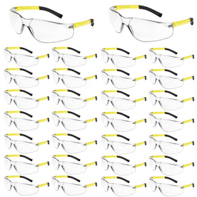 Salfboy clear safety glasses bulk pack for team eye protection.