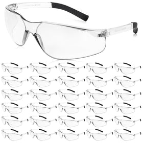 Salfboy Clear Safety Glasses frame wraparound for reliable all-day eye protection