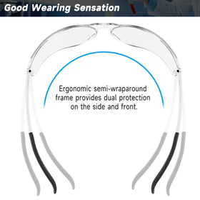 Salfboy safety glasses fit for labs, gardening, construction, and DIY tasks.