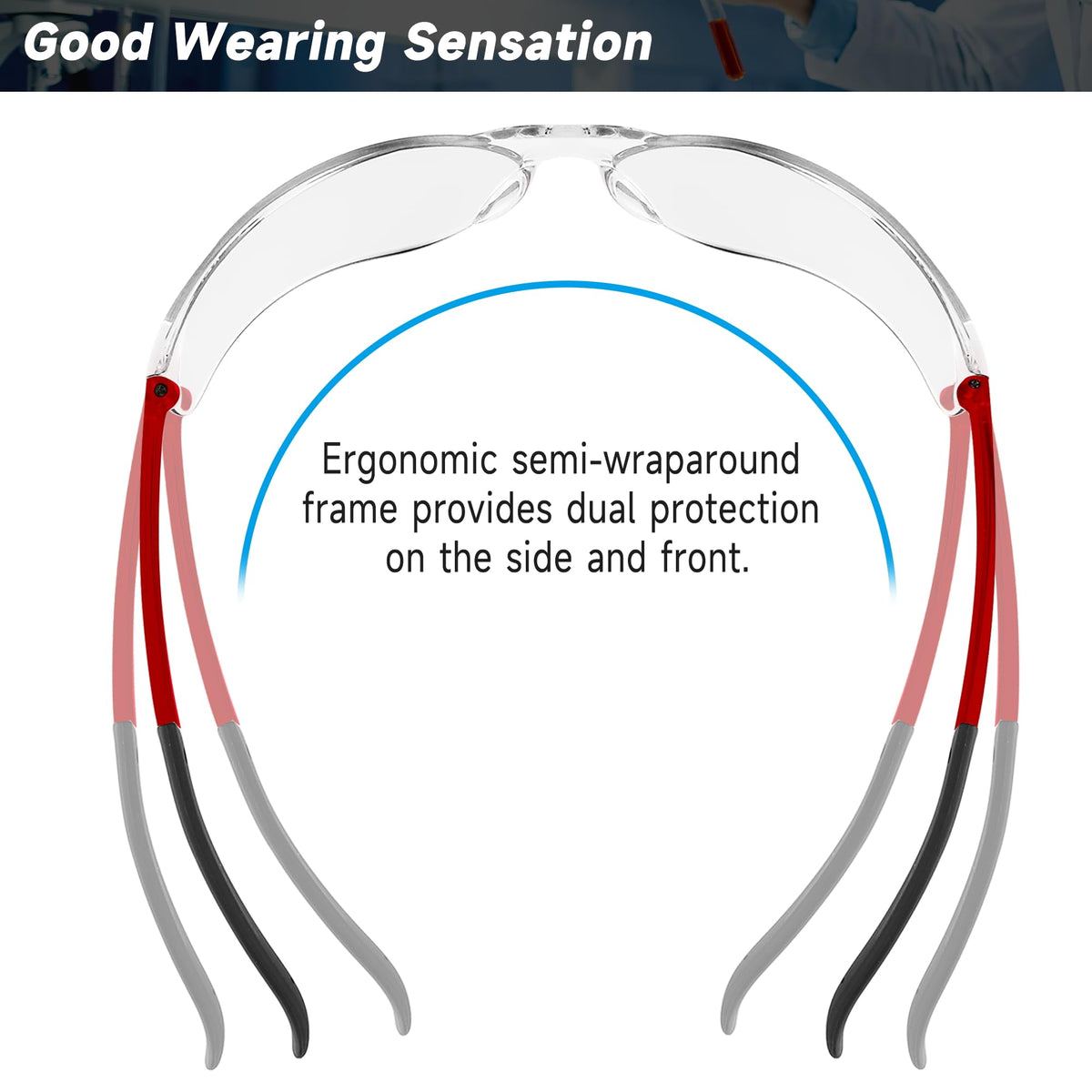 Salfboy lightweight frames with skin-friendly silicone legs prevent slippage.