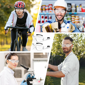 Salfboy glasses on a construction site demonstrate practical versatility.