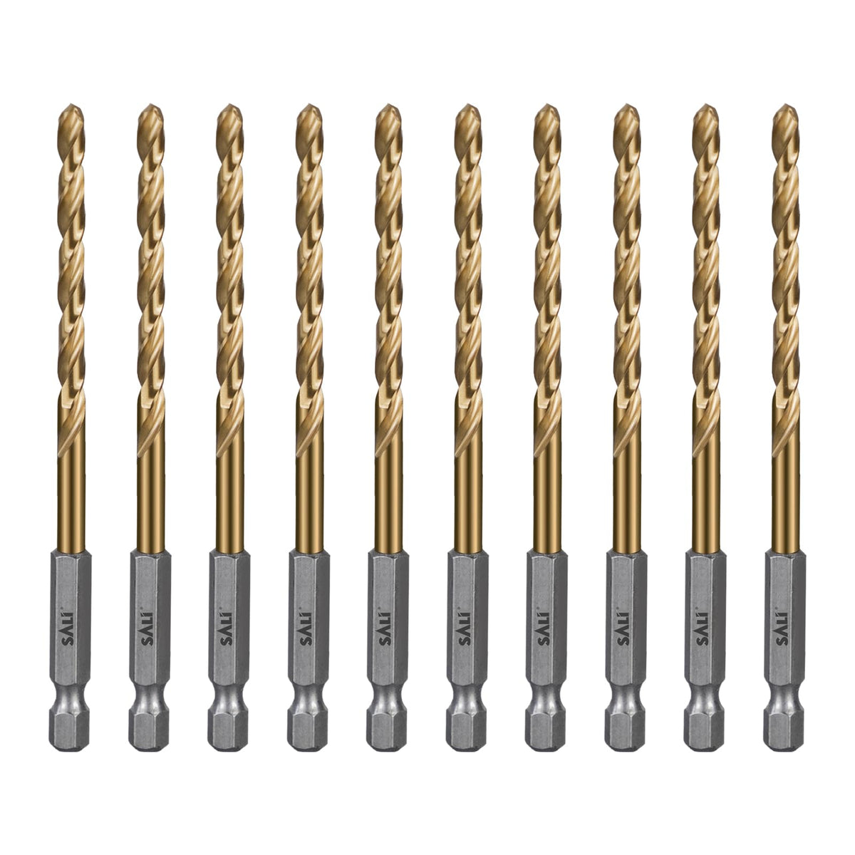 SALI cobalt drill bit set with hex shank for tough materials and precise starts.
