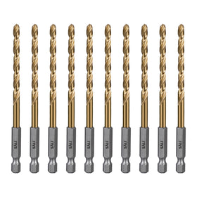 SALI cobalt drill bit set with hex shank for tough materials and precise starts.