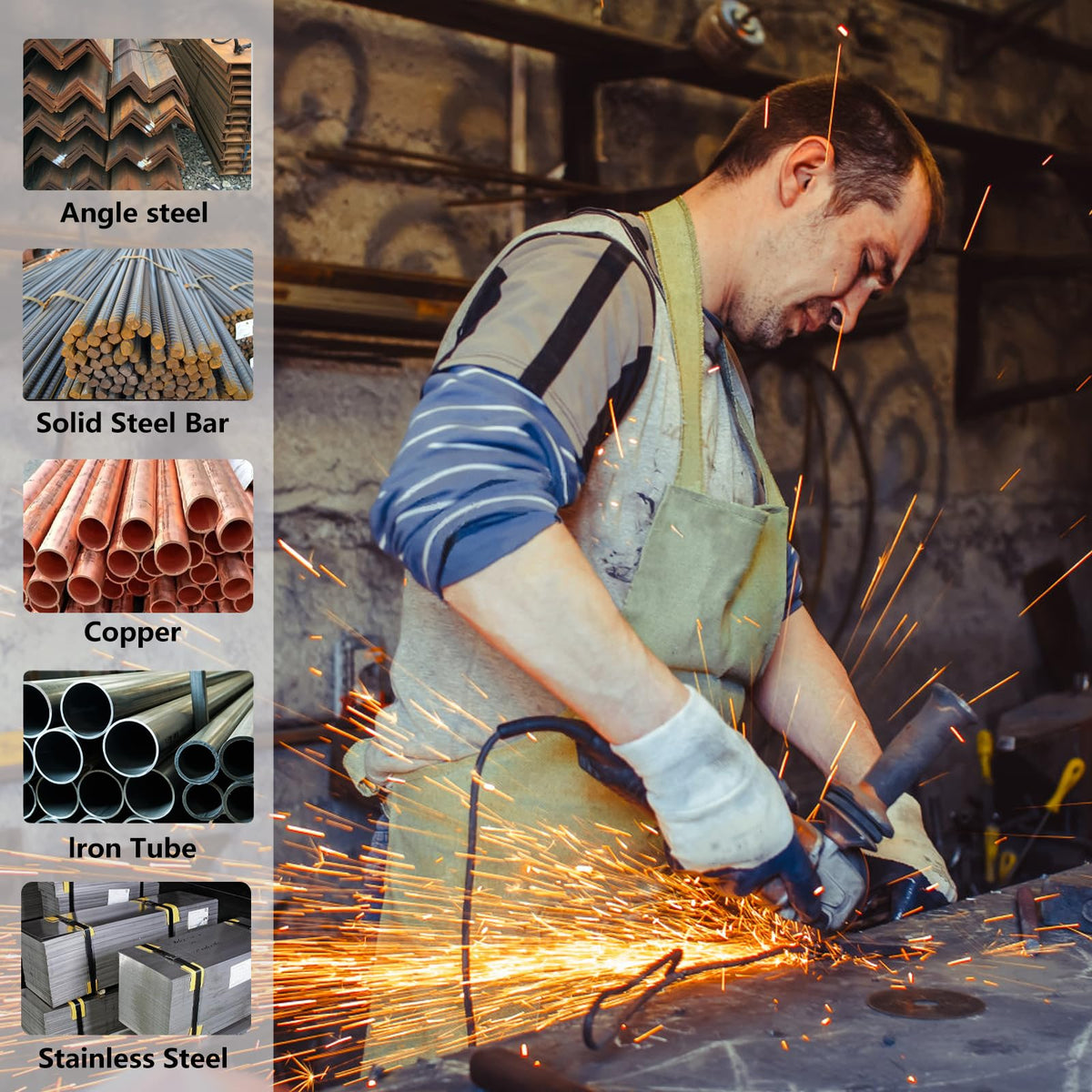 SALI cut-off wheel with aggressive cutting action for metal and stainless steel