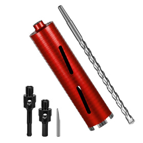 SALI Diamond Core Drill 2-1/2 inch bit ready for concrete core drilling
