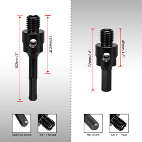 SALI concentric axes design supports centered cores