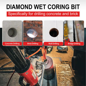 SALI concrete and brick use case demonstrating real world drilling