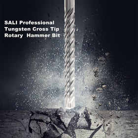 SALI bit drilling into concrete wall demonstration