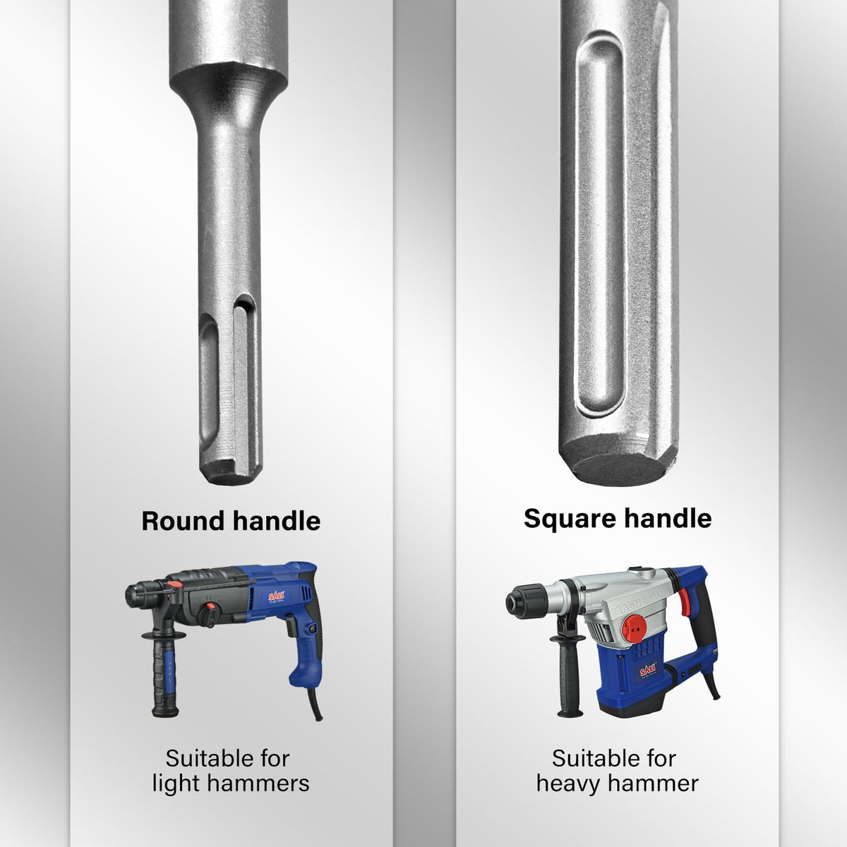 SALI positioning screw helps secure alignment during setup.