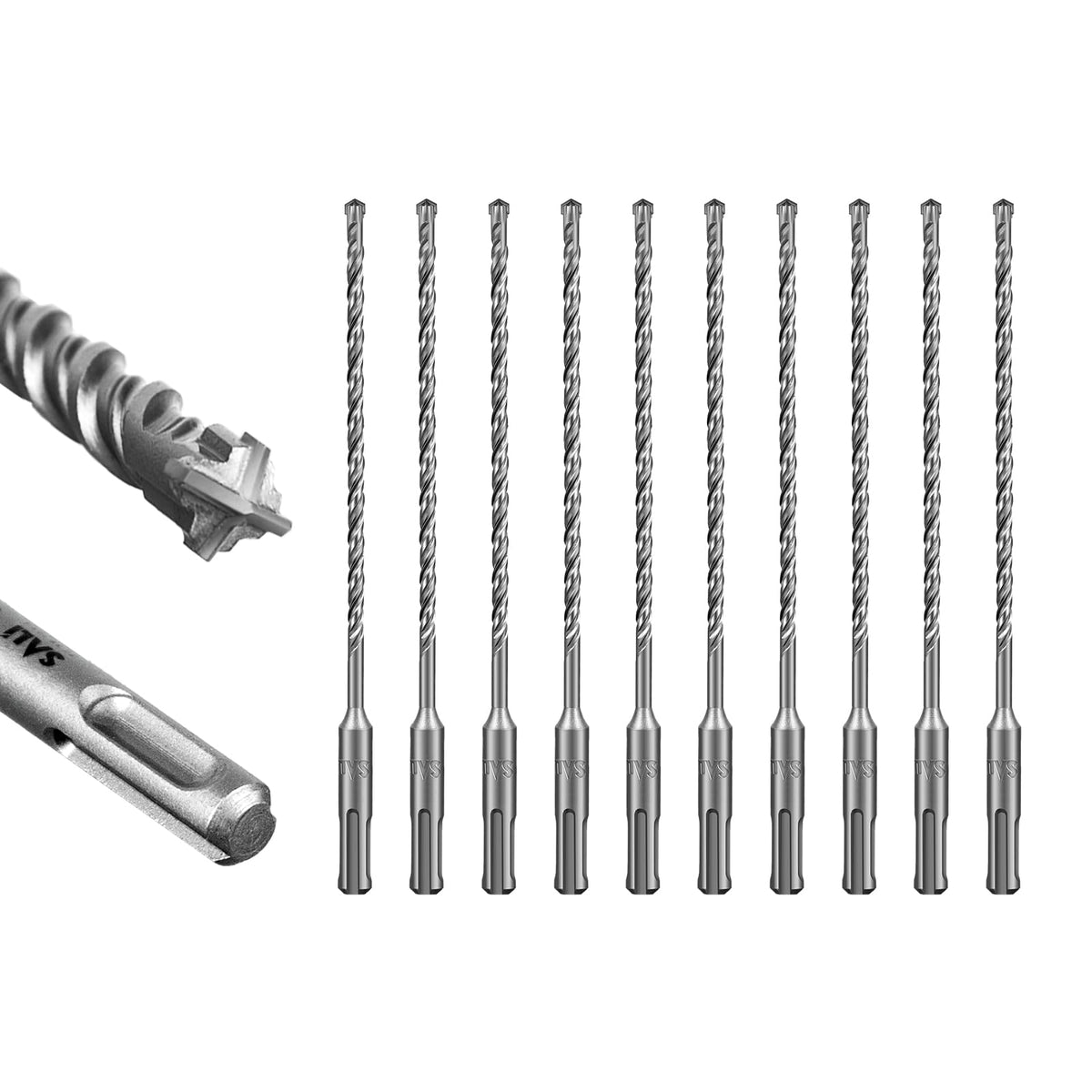 SALI SDS Plus drill bits pack for versatile masonry drilling