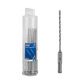 SALI SDS-Plus cross-type four-cutter tip enables fast drilling with reduced clogging.