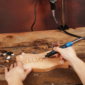 SALIGTEKH flex shaft cleaning and finishing for crafts