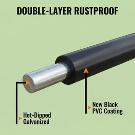 Salmut 2 ft by 100 ft roll ideal for chicken coops and enclosures.