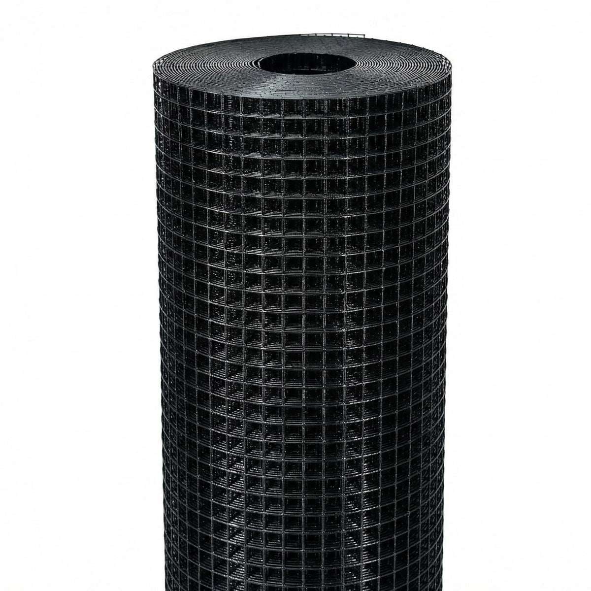 Salmut black hardware cloth box packaging protects the roll during shipping.