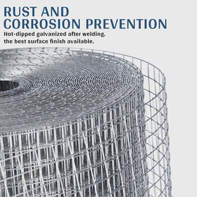 Salmut mesh used to protect a chicken coop and garden beds.