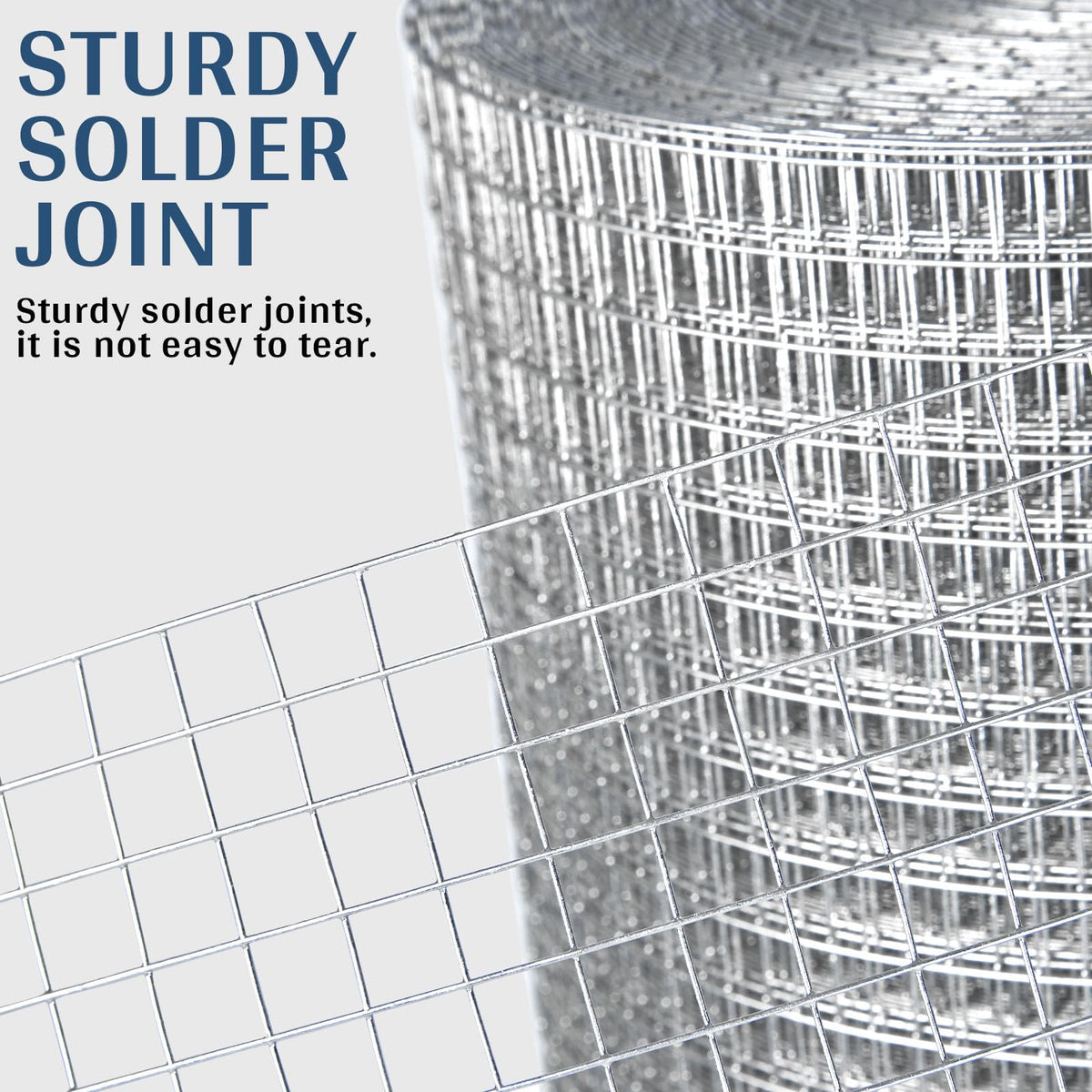 Salmut mesh serving gutter guard and exterior protection.
